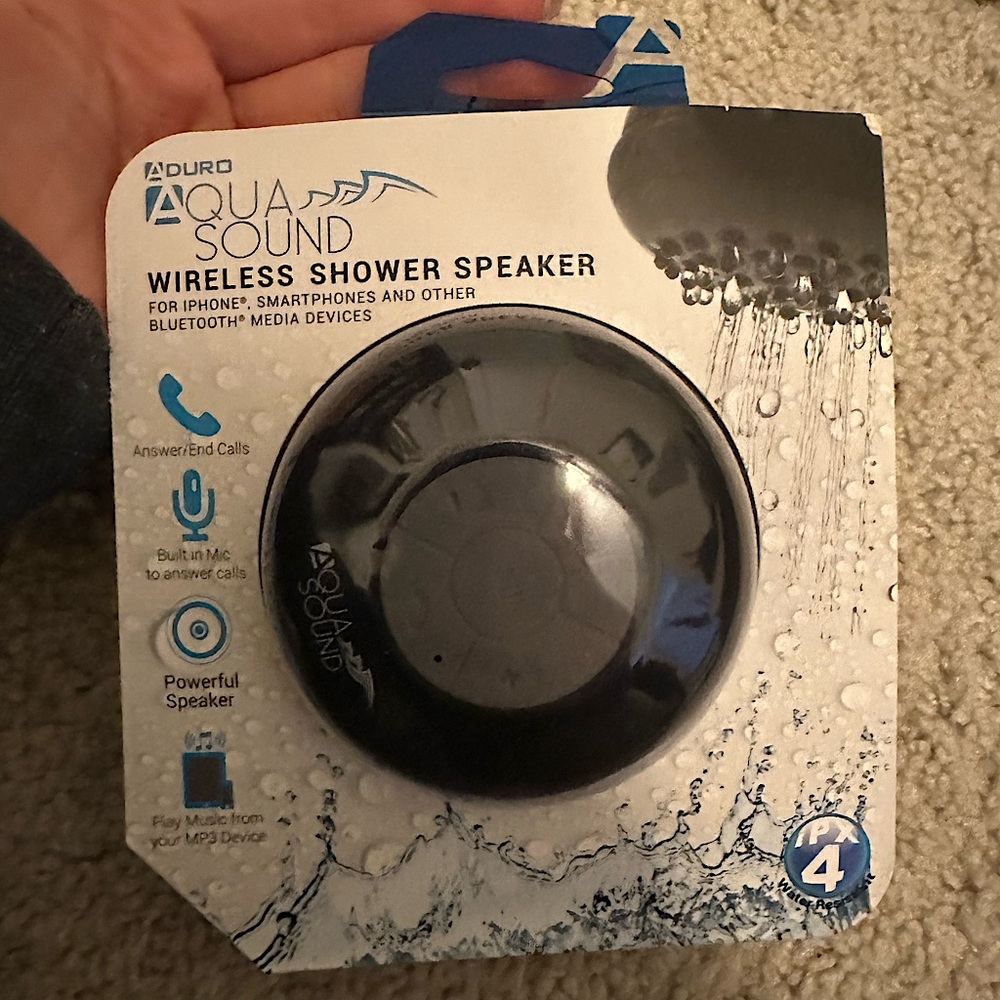 NEVER used shower Bluetooth speaker